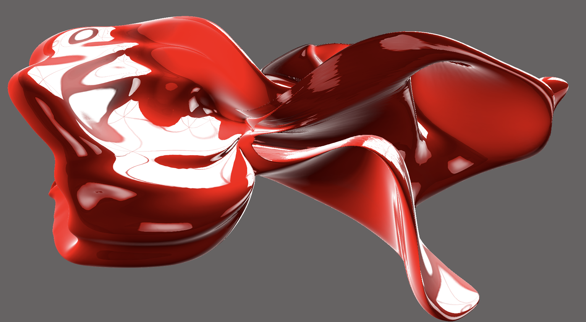 Digital 3D sculpture by Chiara Passa